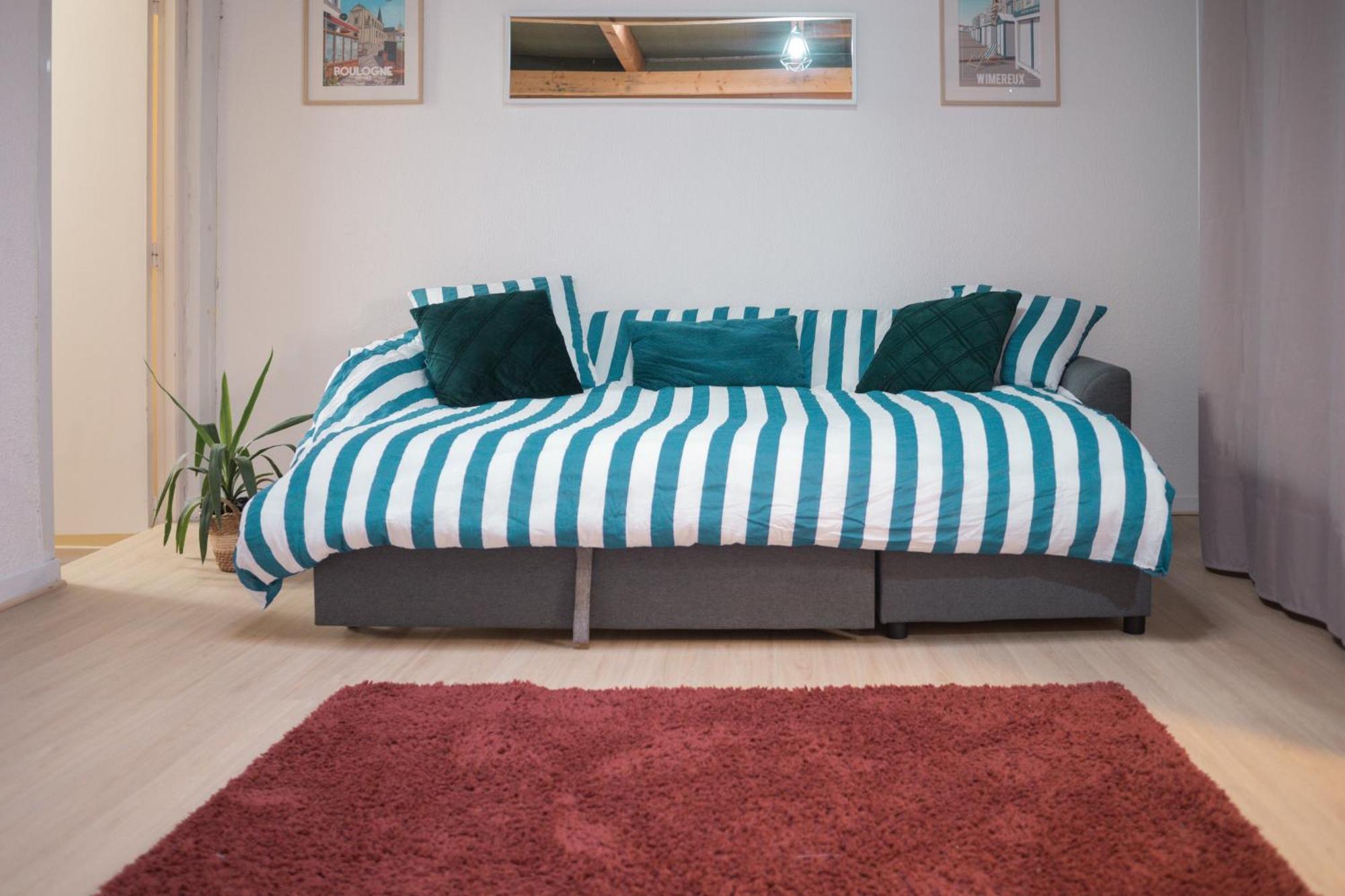 Spa Central Charmant Duplex Cosy 90M2 A 300M Rue Pietonne Et 500 M Du Port Boulogne-sur-Mer Zewnętrze zdjęcie