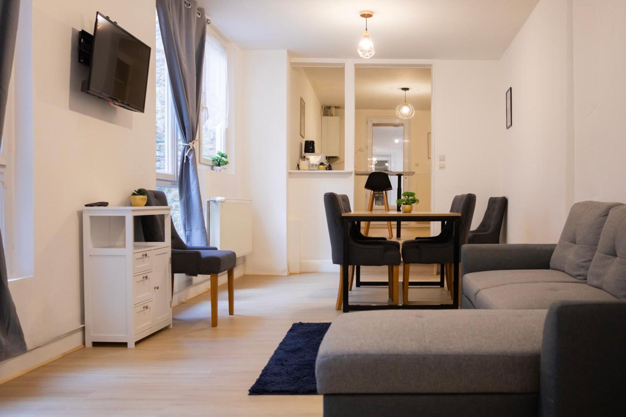 Spa Central Charmant Duplex Cosy 90M2 A 300M Rue Pietonne Et 500 M Du Port Boulogne-sur-Mer Zewnętrze zdjęcie