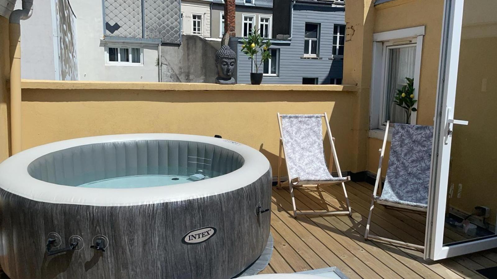 Spa Central Charmant Duplex Cosy 90M2 A 300M Rue Pietonne Et 500 M Du Port Boulogne-sur-Mer Zewnętrze zdjęcie